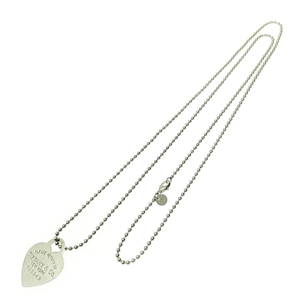 TIFFANYCo Tiffany Silver to Heart Necklace Silver